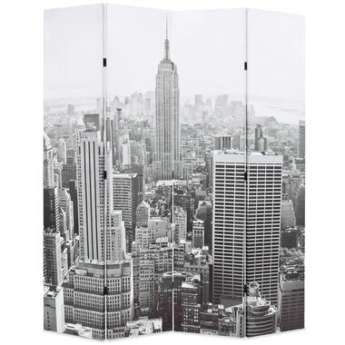 vidaXL Kamerscherm New York bij daglicht 160x170 cm zwart en wit product