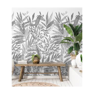 Dutch Wallcoverings - Jungle Fever Branca mural multi - 280cmx159cm product