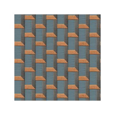 Dutch Wallcoverings - Wallstitch design blue - 0,53x10,05m product