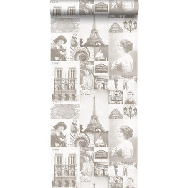 ESTAhome papier peint - Paris - beige - 53 cm x 10,05 m product