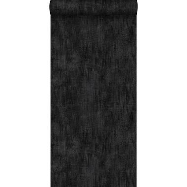 ESTAhome papier peint - uni à effet pictural - noir - 53 cm x 10,05 m product
