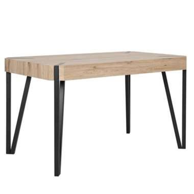 Table bois clair/noir 130x80 cm CAMBELL product