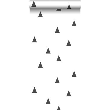 ESTAhome papier peint - triangles graphiques - noir et blanc product