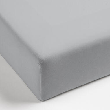 Mistral Home Hoeslaken 100% percale katoen grijs 180x200x30 cm product
