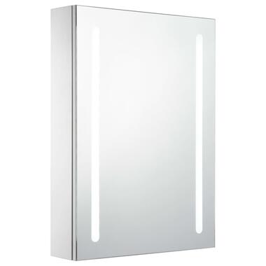 VIDAXL Badkamerkastje - met spiegel en LED - 50x13x70 cm product