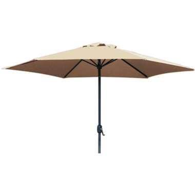 PimXL Luxe 6-ribs Parasol - Ø300cm - Ecru product