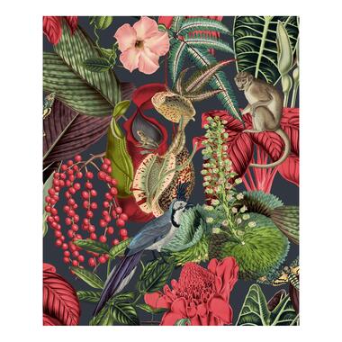 Dutch Wallcoverings - Jungle Fever Amazon roze/groen - 0,53x10,05m product