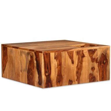 vidaXL Table basse Bois massif 70x70x30 cm product