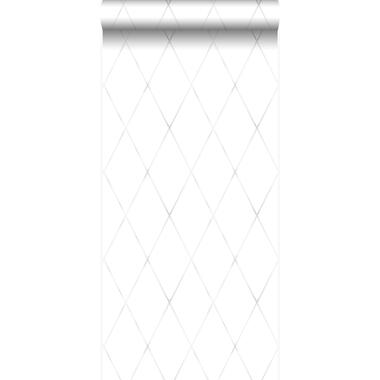 Origin papier peint - à carreaux - gris chaud clair - 53 cm x 10,05 m product