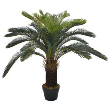 vidaXL Plante artificielle avec pot Palmier Cycas Vert 90 cm product