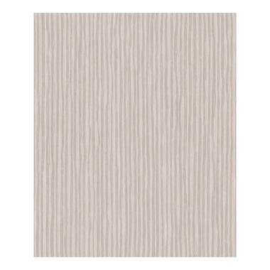 Dutch Wallcoverings - Level One streep donkerbeige - 0,53x10,05m product