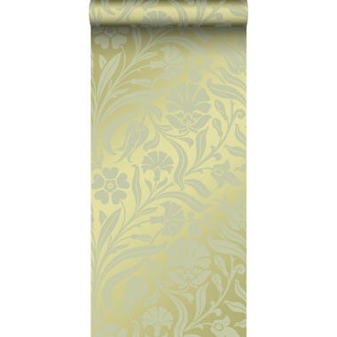 Origin papier peint - fleurs - vert - 53 cm x 10,05 m product