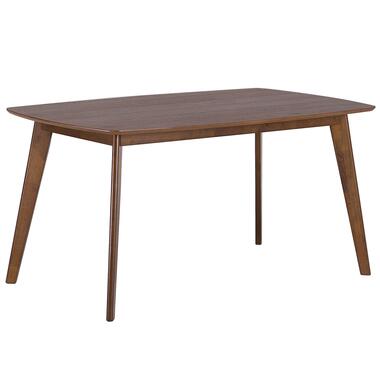 IRIS - Eettafel - Donkere houtkleur - 90 x 150 cm - MDF product