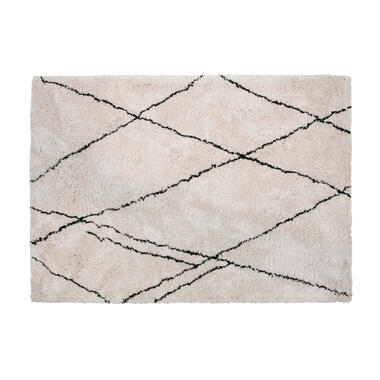 Tapis - Polyester - Off White - 1x170x240 - WOOOD - Cleo product