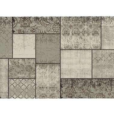 Garden Impressions Buitenkleed Blocko donker zand 160x230 cm product