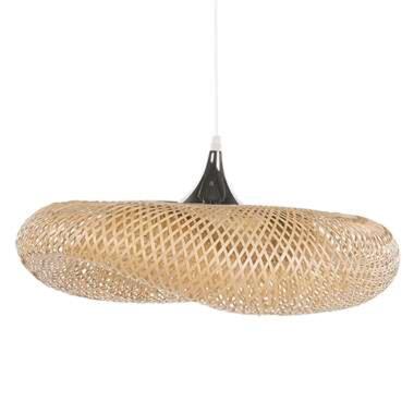 Lampe suspension design en bambou clair BOYNE petite product