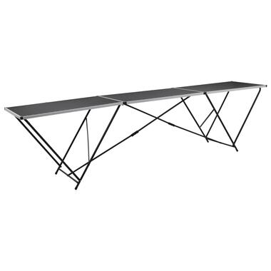 VIDAXL Table à coller pliable MDF et aluminium 300 x 60 x 78 cm product