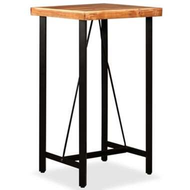 vidaXL Table de bar Bois massif d'acacia 60x60x107 cm product