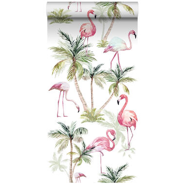 ESTAhome papier peint XXL - flamants - rose - 0.465 x 8.37 m product