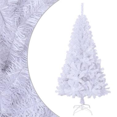 vidaXL Arbre de Noël artificiel avec branches épaisses blanc 150cm PVC product