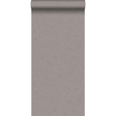 Origin behang - effen - taupe en glanzend brons - 53 cm x 10,05 m product