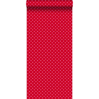 ESTAhome papier peint - à motif de petits points - rouge et rose product
