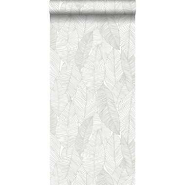 ESTAhome behang - getekende bladeren - beige - 0.53 x 10.05 m product