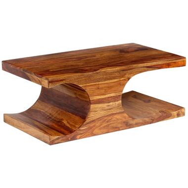 vidaXL Table basse Bois massif 90x50x35 cm product