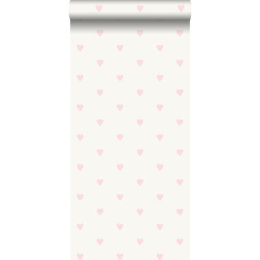 Origin papier peint - les coeurs - rose et blanc - 0.53 x 10.05 m product