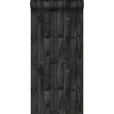 ESTAhome papier peint - imitation bois - noir - 53 cm x 10,05 m product