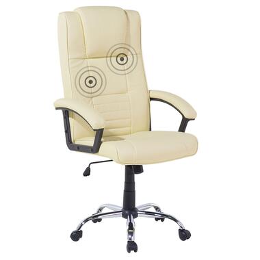 Fauteuil massant Cuir PU Beige clair COMFORT product