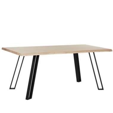 GRAHAM - Eettafel - Lichte houtkleur - 90 x 180 cm - MDF product