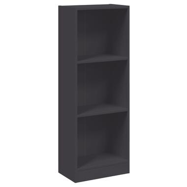 vidaXL Bibliothèque à 3 niveaux gris 40x24x109 cm bois d'ingénierie product