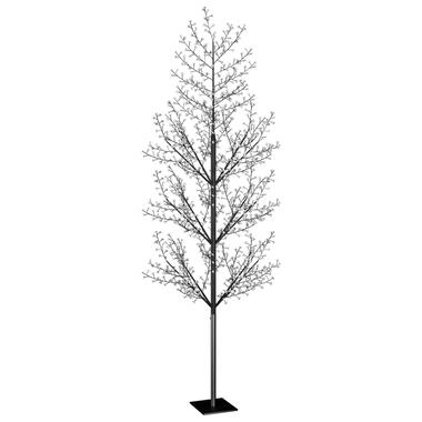 VIDAXL Sapin de Noël 1200 LED blanc chaud Cerisier en fleurs 400 cm product