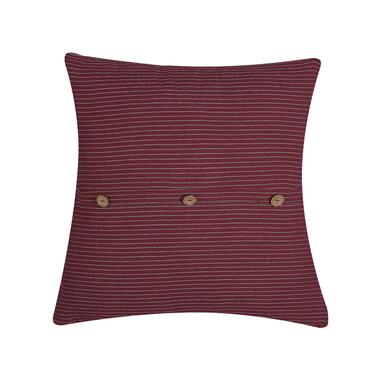 CAMPANULA - Sierkussen - Rood - 45 x 45 cm - Polyester product