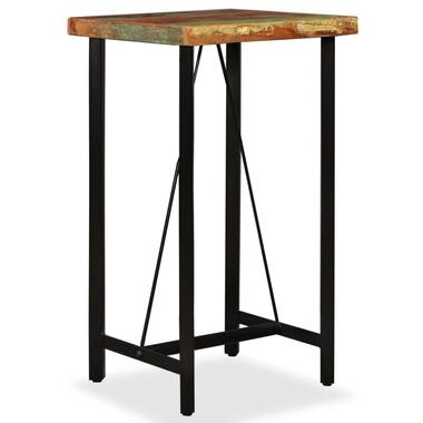 vidaXL Table de bar Bois de récupération massif 60 x 60 x 107 cm product
