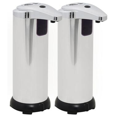 vidaXL Automatische zeepdispensers infraroodsensor 600 ml 2 st product