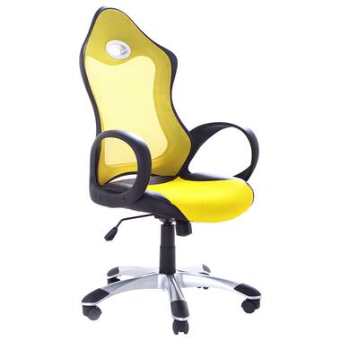 Beliani Bureaustoel iCHAIR - geel polyester product