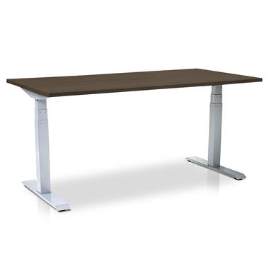 MRC PRO bureau électrique assis-debout - 140x80 - chêne brun product