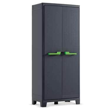 Keter Moby armoire haute - 4 étagères - 80x44x182 cm - carbon product