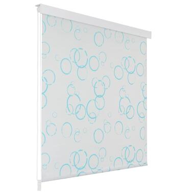 vidaXL Rolgordijn voor douche 80x240 cm bubbel product