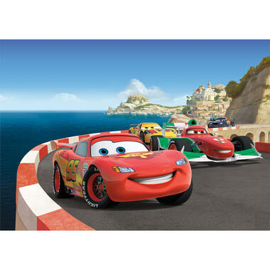 Disney photo mural - Cars - rouge, vert et bleu -255 x 180 cm product