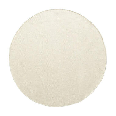 Eva interior Tapis rond laine Cobble Stone blanc - 140 x 140 cm product