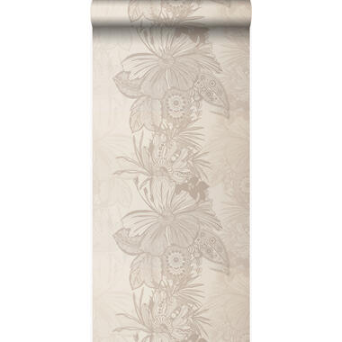 Origin papier peint - fleurs - beige - 52 cm x 10,05 m product