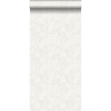 Origin papier peint - feuilles - blanc - 53 cm x 10,05 m product