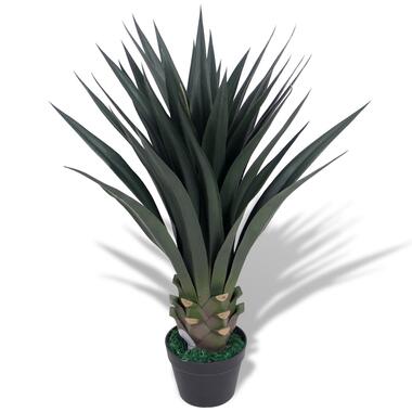vidaXL Plante artificielle avec pot Yucca 85 cm Vert product