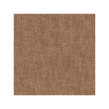 Dutch Wallcoverings - Odyssee uni bruin - 0,53x10,05m product