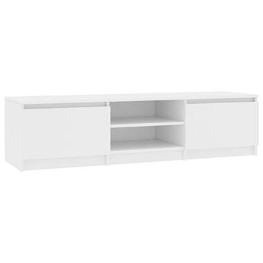 vidaXL Tv-meubel 140x40x35,5 cm bewerkt hout wit product