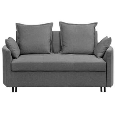Beliani Canapé convertible HOVIN - Gris polyester product