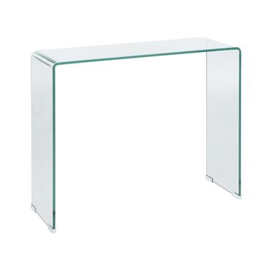 Beliani Table d'entrée KENDALL - Transparent verre de sécurité product